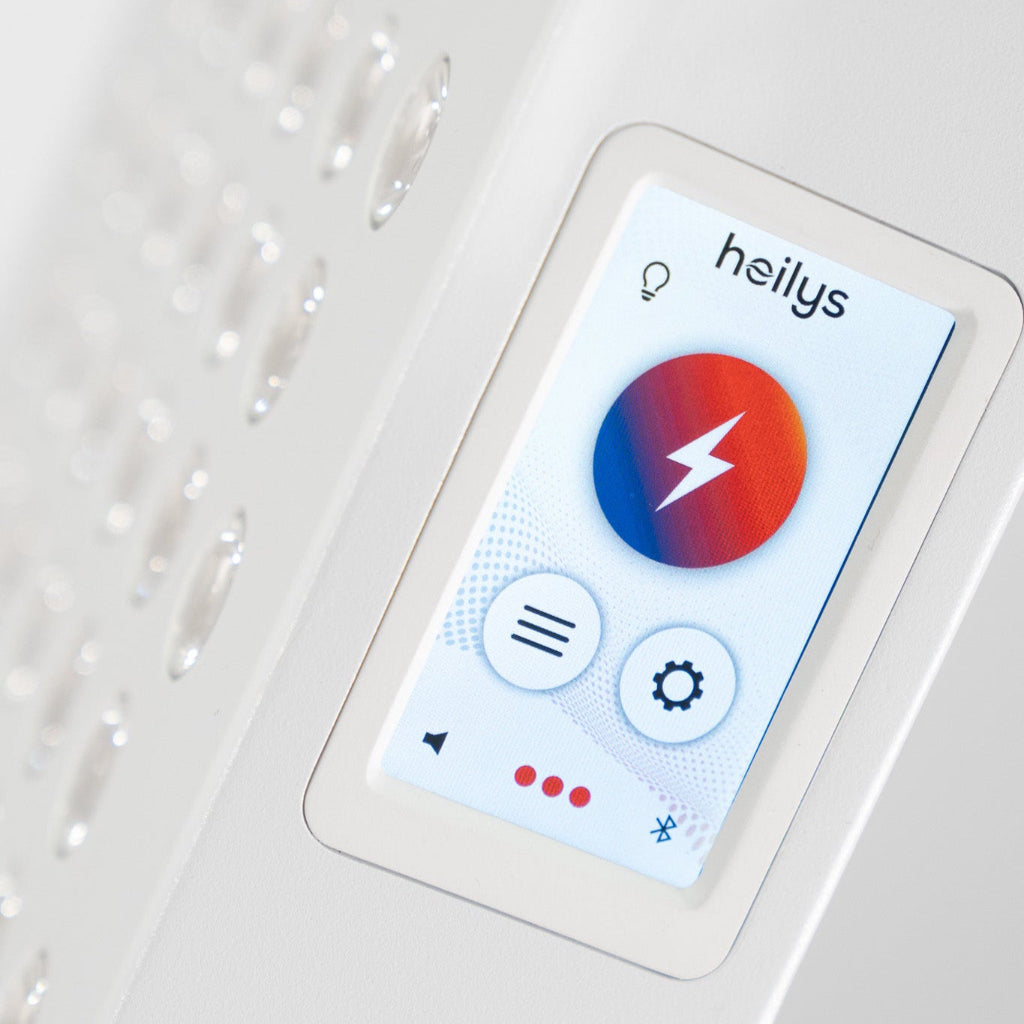 Effektive Rotlichttherapie mit dem heilys Gen100 Panel