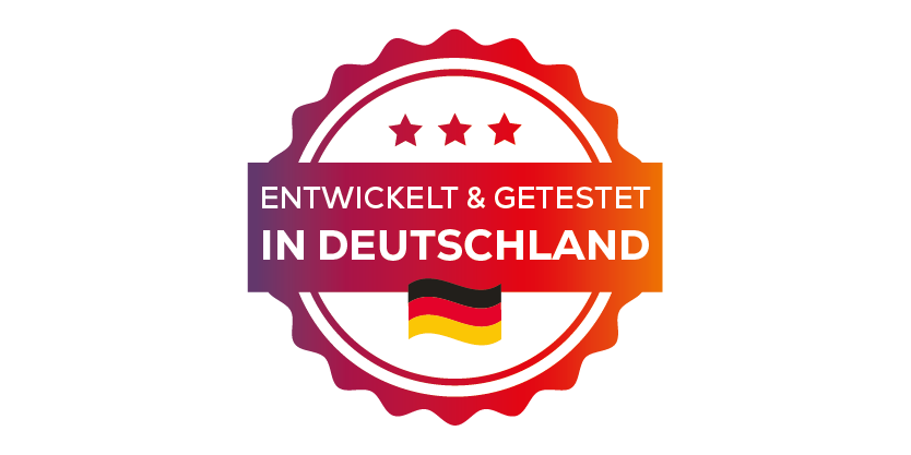 IN DEUTSCHLAND ENTWICKELT